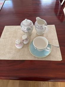 Bone China Mindy Brownes Tea cup & saucer