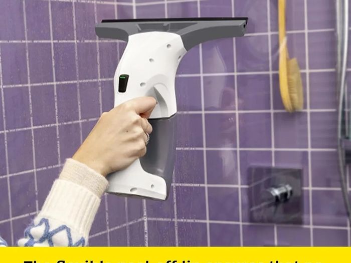 WV 1 Window Vac, Condensation Removal, Battery Running Time: 20 min, LED Display for Battery Status, Dirty Water Tank: 100 ml, Weight: 0.5 kg