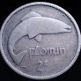 #462 - Ireland - 1935 - Florin - Silver - KM.7 Image 2