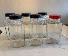 Vintage Glass Sweet Jars