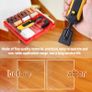 Laminate Repairing Kit Wax System Floor Worktop Sturdy Casing Chips Scratches Mending Tool Set repair hand tool kit Image 3