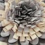 Grey and Cream Bone-Shaped Dog Snuffle Mat / Interactive Feed Toy Image 3