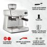 Barista Max Espresso Machine | Latte & Cappuccino Coffee Maker with Integrated Bean Grinder & Steam Wand | 2.8 L Water Tank | 15 Bar Italian Pump | Stainless Steel (FREE POSTAGE) Image 3