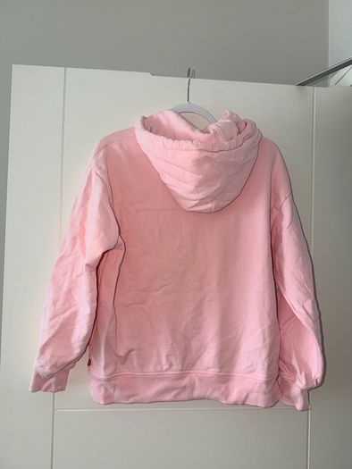 Levi's Floral Logo Pink Hoodie - Size M