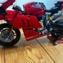 Lego Technic Ducati Panigale VR 4 motorbike set 42107 Image 4