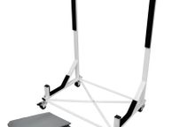 main image for ad Large Hardtop stand with 4 lockable white steel castors and hardtop cover