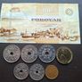 A Lot of one note and 7 coins from Faroe (1955-2001) Image 3
