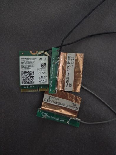 Laptop Wi-Fi Card (Intel AX201NGW Wi-Fi 6 Bluetooth 5.2)