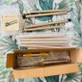 Rug x 2, matching curtains & curtain rods Image 3