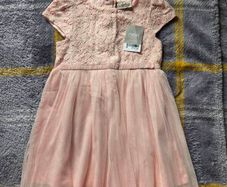 2-3years, With Tags Next Toddler Floral Lace & Tulle Dress