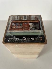Guinness brogans beer mats