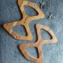 Vintage racquet protector with patented wing spring bolts Image 6