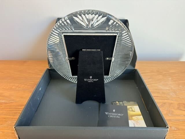 Waterford Crystal Oval Photo Frame, Boxed