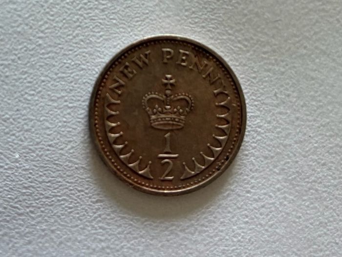 1971 1/2  New Penny