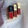 YSL Tatouage Couture Red Lip Stains/Lipstics Bundle Set of 3 Full Size Rare Shades Image 3