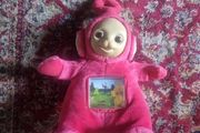 Vintage Teletubbies Rare Po Moving TV Television Screen Musical Toy - TOMY 1996