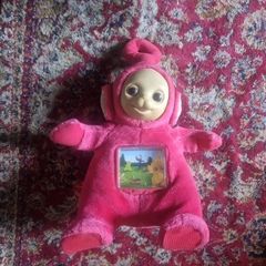 Vintage Teletubbies Rare Po Moving TV Television Screen Musical Toy - TOMY 1996