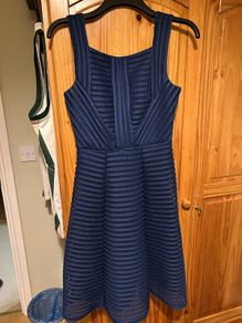 Marc angelo navy dress