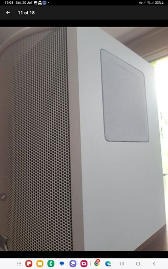High End Miller & Kreisel Sound (M&K)  Surround-55 MK11 Dipole Speakers white