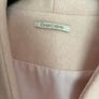 Pink Pieces wool look coat Image 3