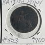 1900 Queen Victoria Penny Coins x 3 Image 2