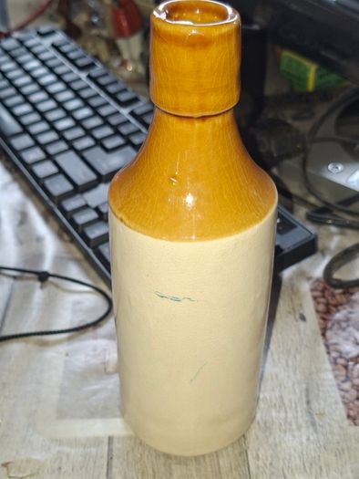 Vintage Carmichael's Old Home Brewed Ginger Beer Edinburgh Stoneware Bottle, Postage Available or Collection