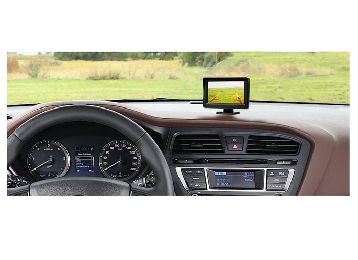 New Monitor TFT LCD 4.3 Inch Display Screen Antiflecs Protection DVD Car #1061