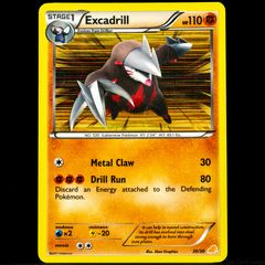 Excadrill 30/30 Holo BW Trainer Kit Zoroark Promo Pokemon Card