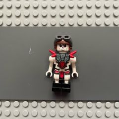 lego ninjago njo0030 Frakjaw (Skulkin) minifigure- Vertical Grip Hands, Armor, Aviator Cap with Goggles