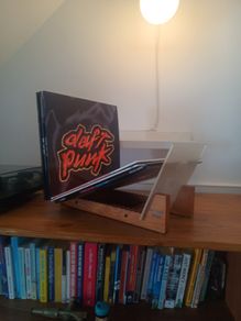 Vinyl Record Display Unit