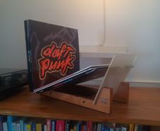 Vinyl Record Display Unit