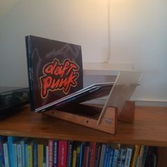 Vinyl Record Display Unit