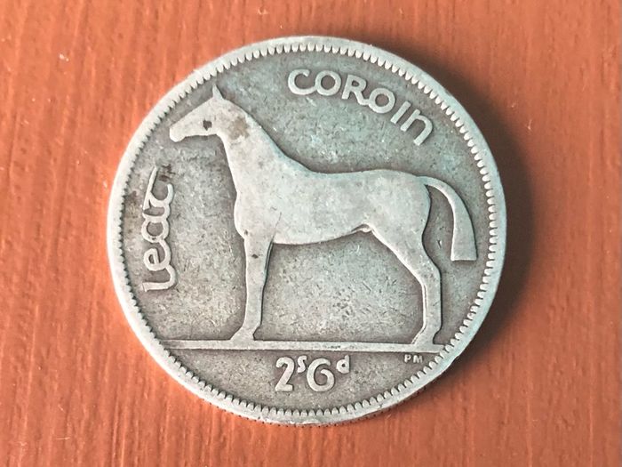Irish silver half crown