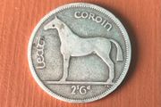 Irish silver half crown