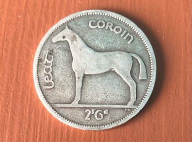 Irish silver half crown