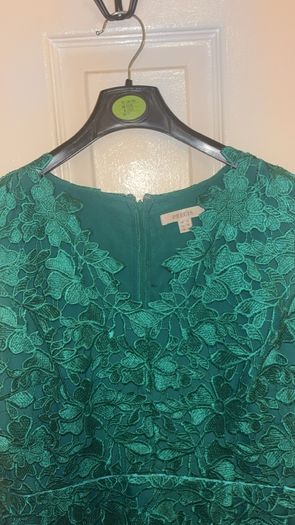 Precis Green Lace Dress size 12