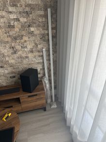 2x Aluminum Curtain track rail system 6ft - brand new
