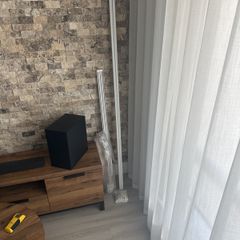 2x Aluminum Curtain track rail system 6ft - brand new