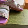 Gucci GG Crystal Canvas Sandals Image 3