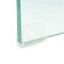 TV Stand/Monitor Riser Glass Clear 110x30x13 cm Image 4