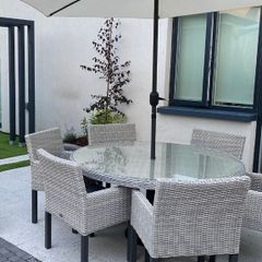 6 Seater Rattan Furniture Dining Set