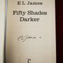 Fifty Shades Darker. HARD COVER Image 2