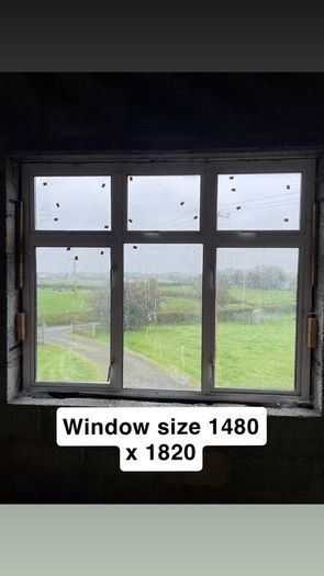 Selection of double glazing aluminium widows
