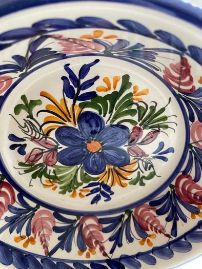 Hand Painted Spanish Wall Display