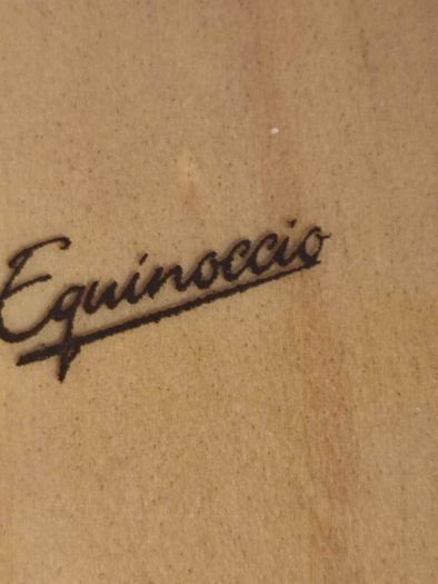 Vintage Equinoccio Pineapple Wooden Accordion or Collapsible Basket