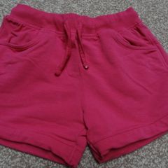 Girls shorts pink 7-8yo