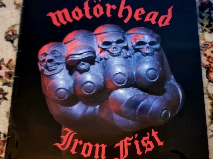 LP Motorhead: Bastards Black Vinyl Record 2013, ZYX Music GCR 20002-1N - Motorhead-Iron fist.1982, LP.204 636-320.Bronze Records.