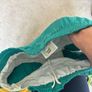 Vintage Human Race Sports Wear Green Running Shorts (Size L) Image 4