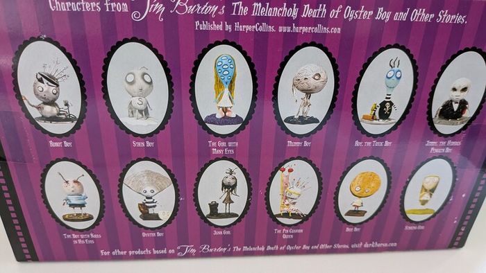 tim Burton tragic toys collection