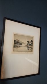 Rare Robert Houston etching